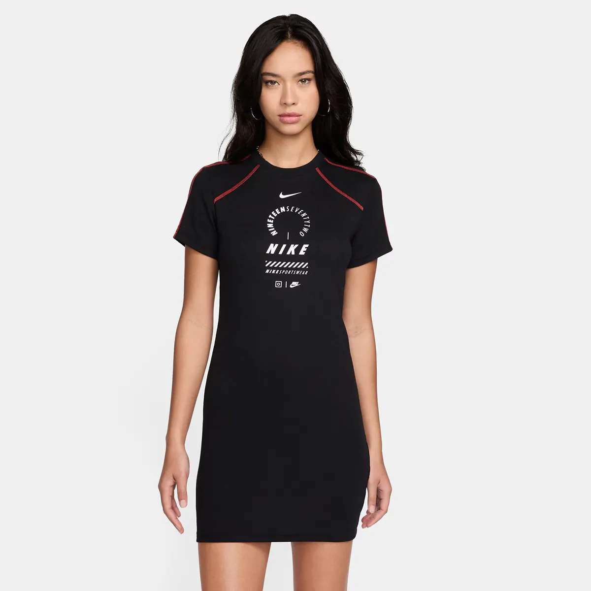 

Женское платье Femme SW Nike, чёрный