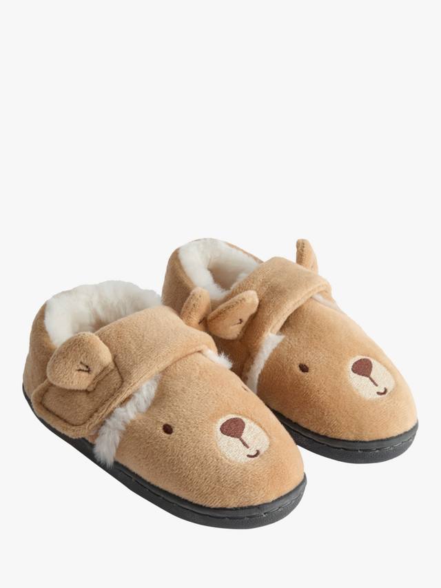 

Детские тапочки-медвежата JoJo Maman Bébé, Brown