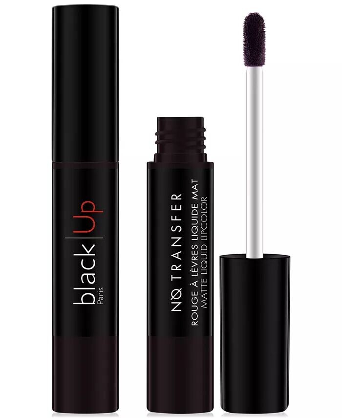 

Матовая жидкая губная помада без переноса Black Up, цвет LM08 Blackcurrant