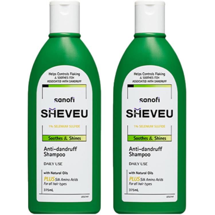 

Набор шампуня и кондиционера Elsun с улучшенными аминокислотами против перхоти Sheveu, amino acid repair зеленый bottle 375ml*2