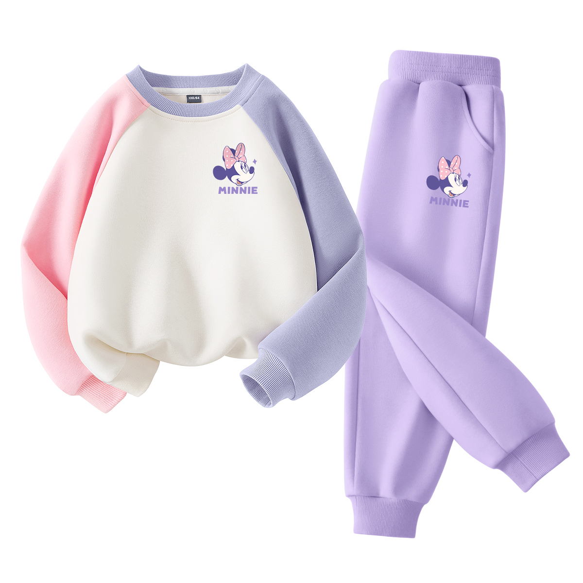 

Детская повседневная спортивная одежда Disney, фиолетовый