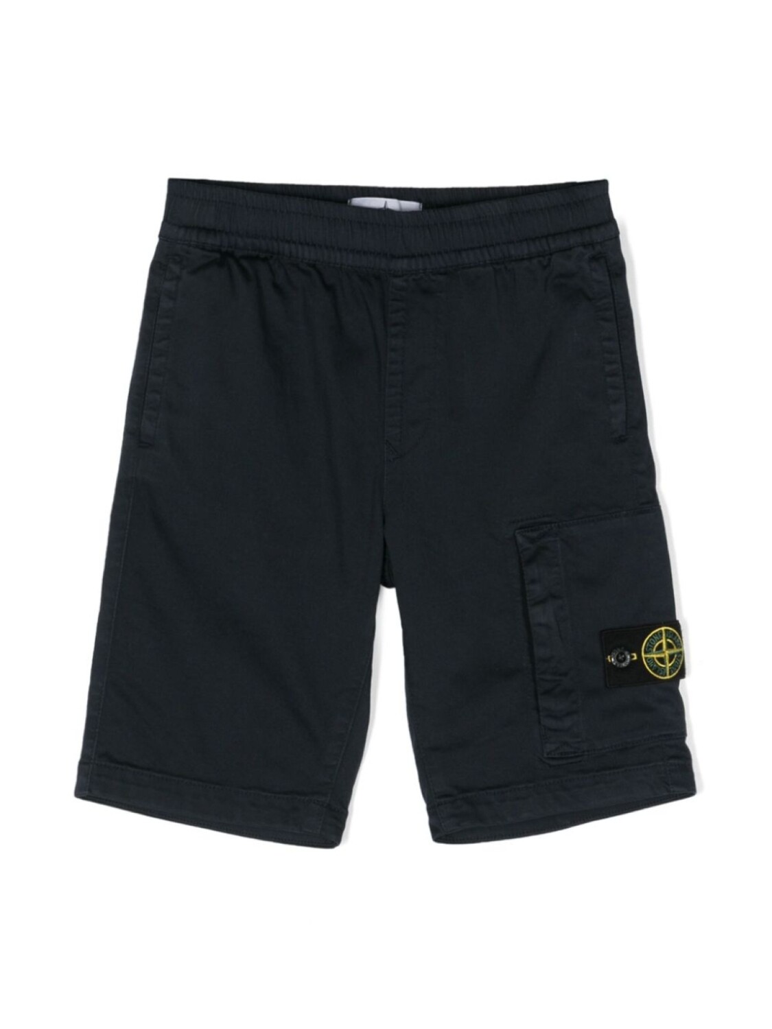 

Stone Island Junior шорты с нашивкой Compass, синий