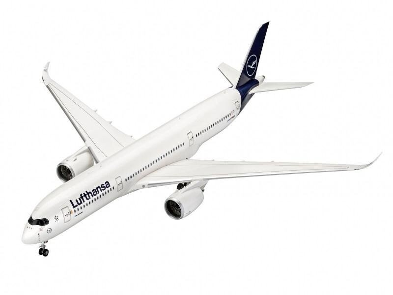 

Revell, Airbus A350-900 Lufthansa, Пластиковая модель