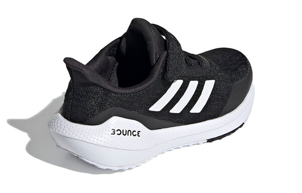 Кроссовки eq21 run velcro j Adidas, черный — фото 4