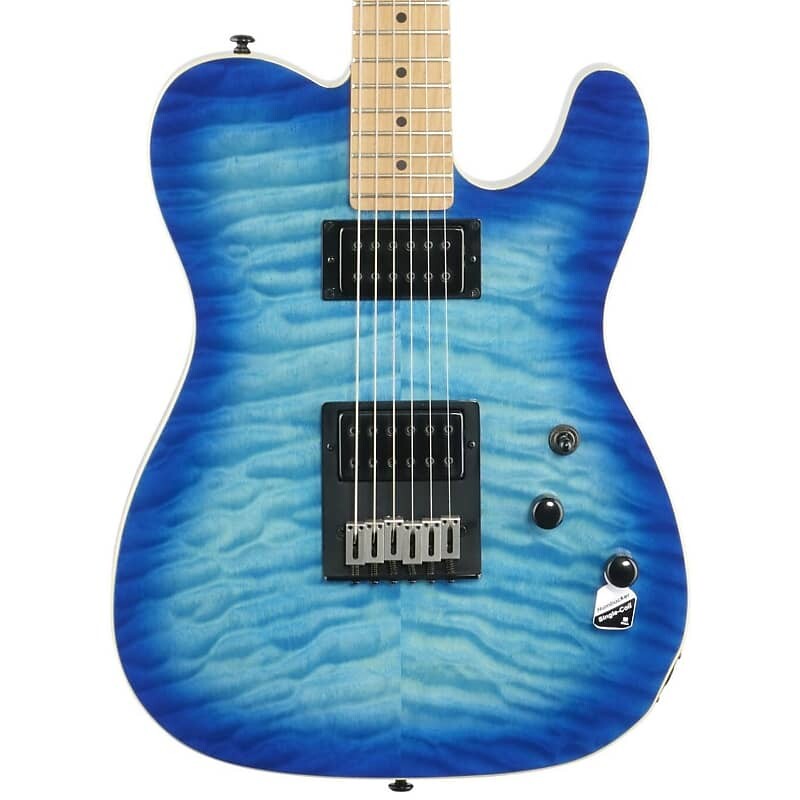 

Электрогитара Schecter PT Pro Electric Guitar, Transparent Blue Burst
