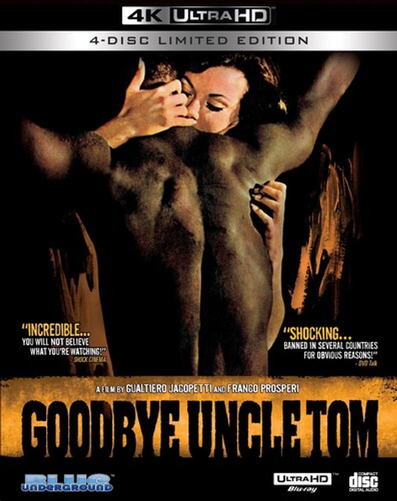 

Диск 4K UHD Goodbye Uncle Tom [1971]