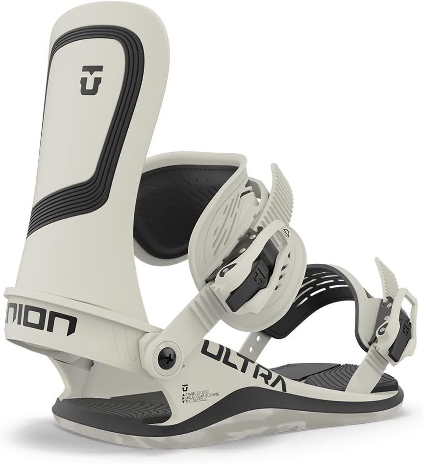 

Крепления для сноуборда Union Ultra M. Мужские, размер L, кость Union Binding Company & Design, Bone