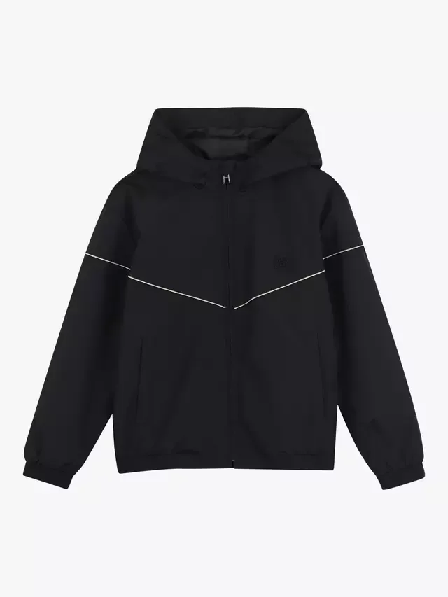 Детская ветровка на молнии HUGO BOSS, Black