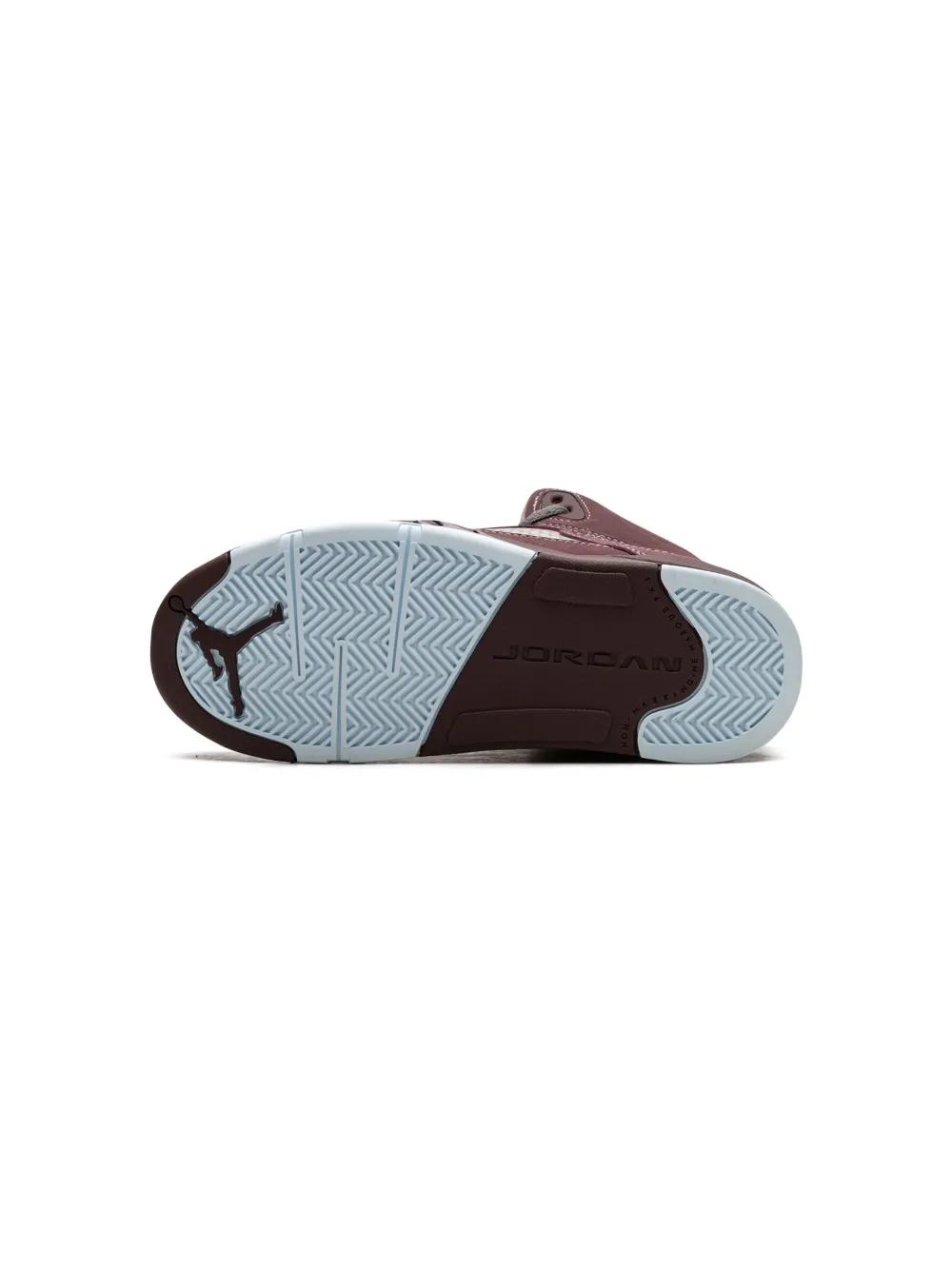 Кроссовки Air Jordan 5 Retro SE Burgundy Jordan Kids, коричневый — фото 4