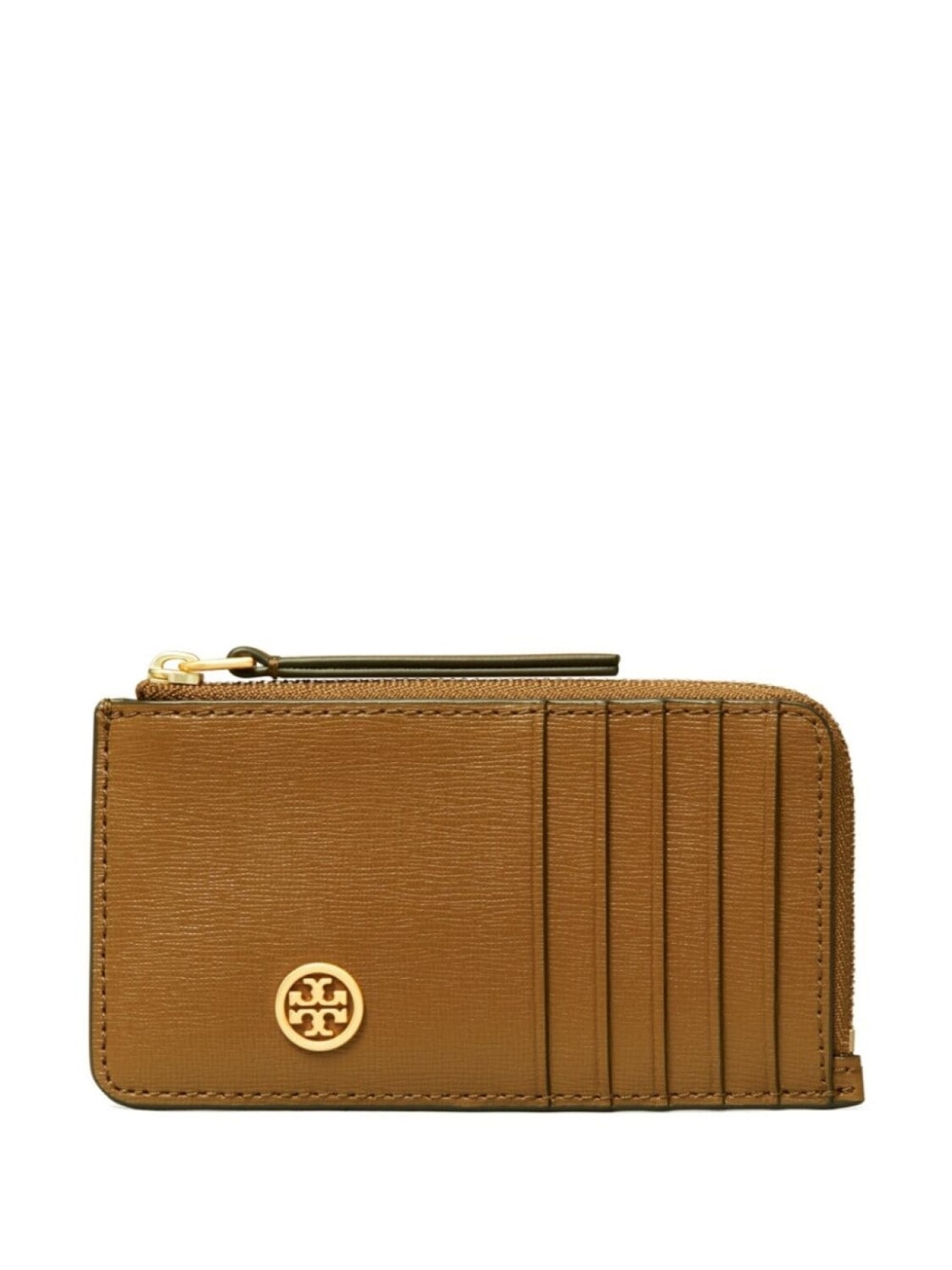 

Tory Burch картхолдер Robinson с логотипом, коричневый