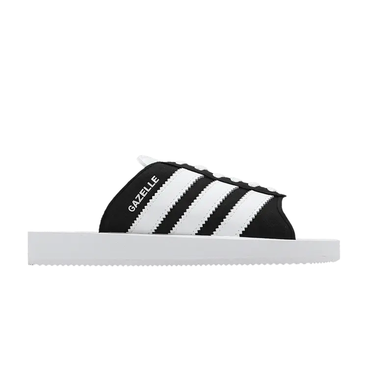 Шлепанцы Wmns Gazelle Beach Slides 'Black White', черный