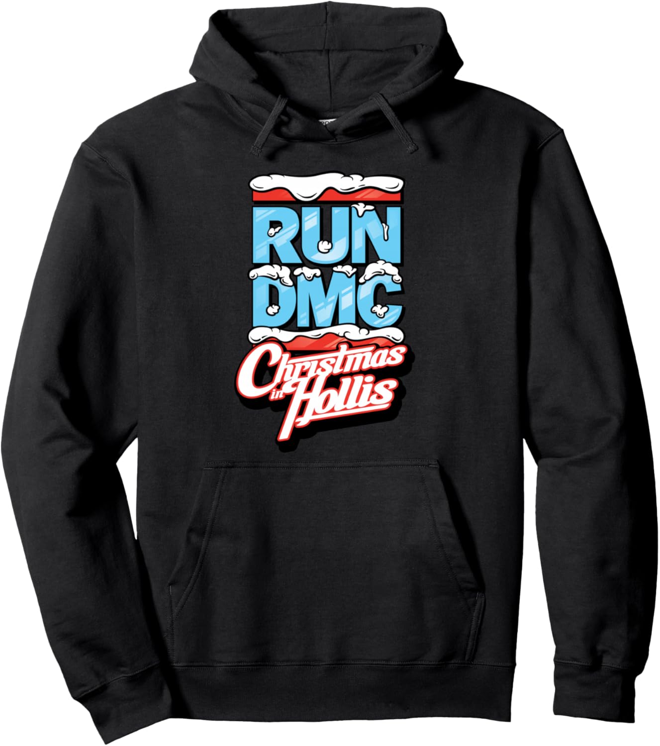 

Официальная рождественская толстовка Run DMC Christmas In Hollis Snow, черная, размер S, Черный, Официальная рождественская толстовка Run DMC Christmas In Hollis Snow, черная, размер S