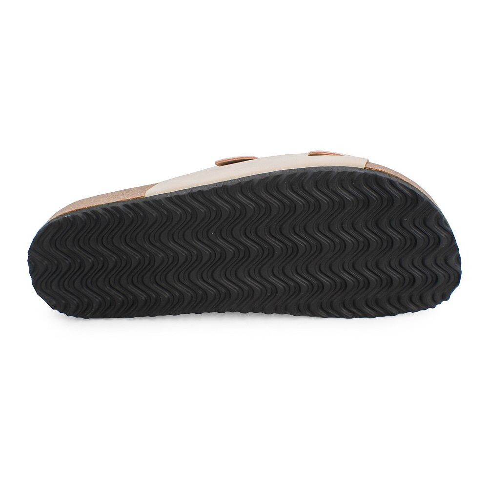 Женские шлепанцы с двойной пряжкой Yoki Gian 91, цвет Leopard — фото 3