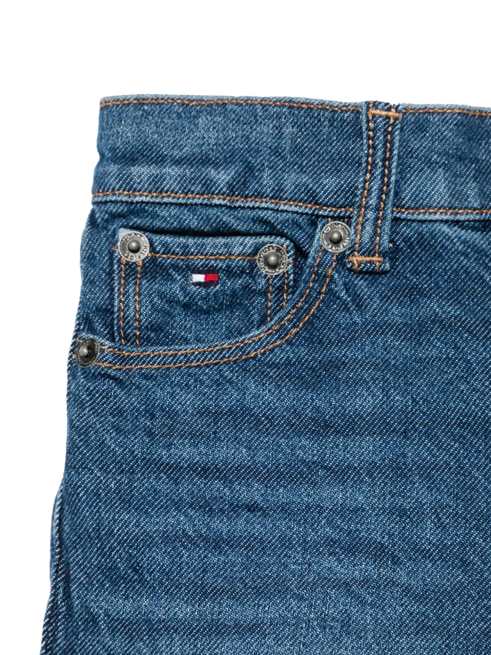 Джинсовые шорты Carpenter Tommy Hilfiger Junior, синий — фото 3