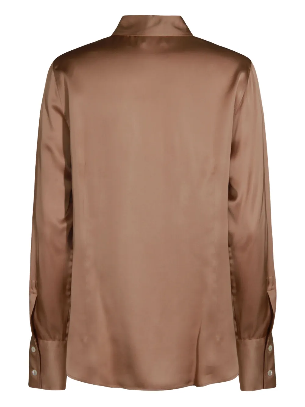 

Рубашка с длинными рукавами с эффектом сатина Glanshirt, коричневый