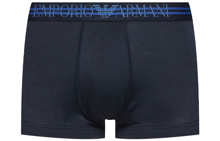 Комплект трусов Emporio Armani, 3 предмета, синий — фото 2