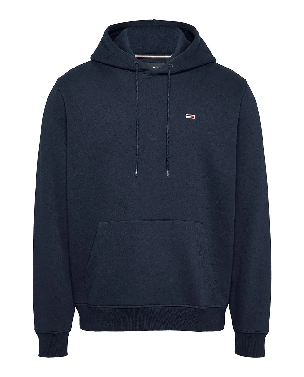

Мужская толстовка с капюшоном и логотипом-флагом Tommy Jeans, темно-синий