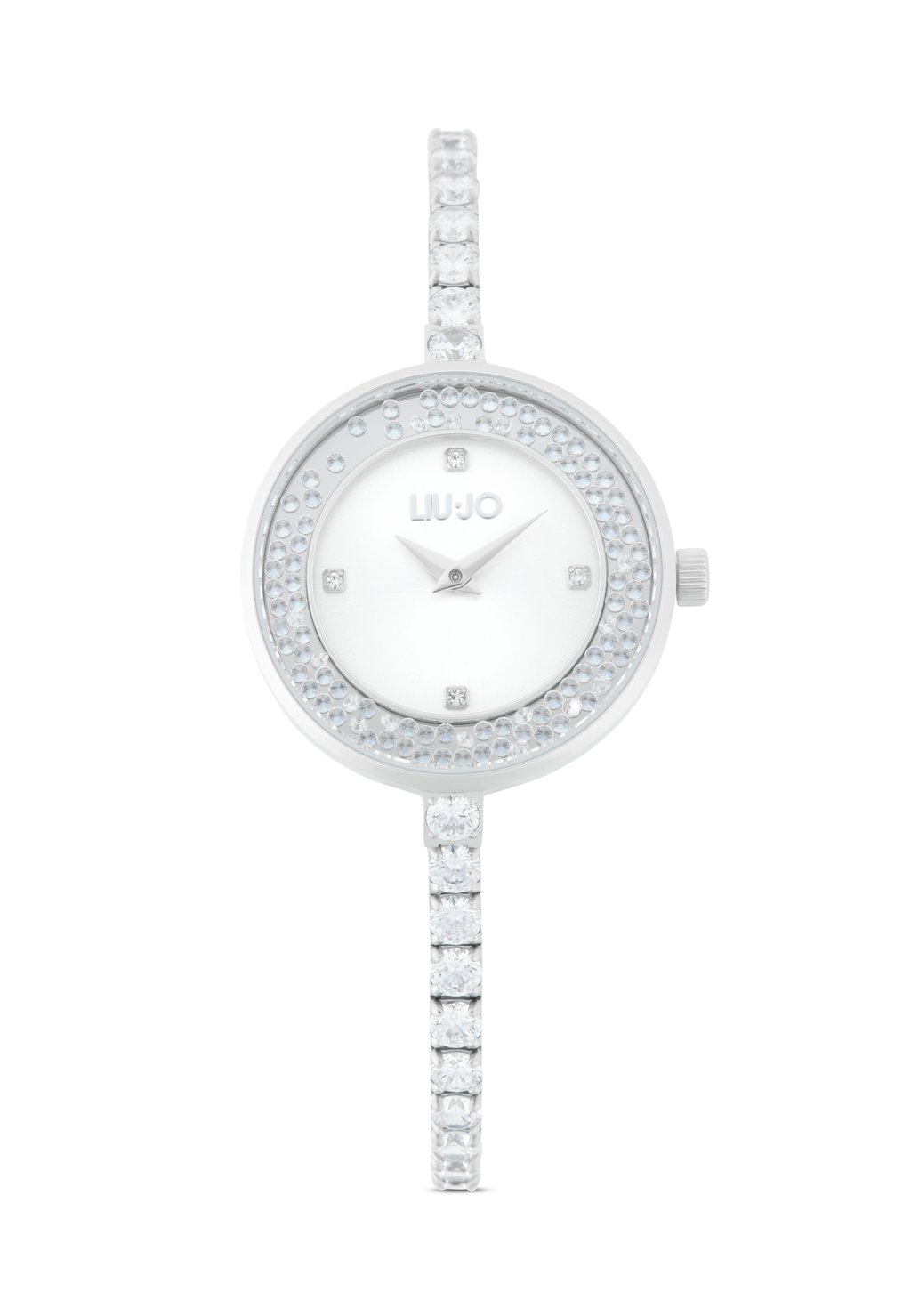 

Часы WITH CRYSTALS LIU JO, серебристый