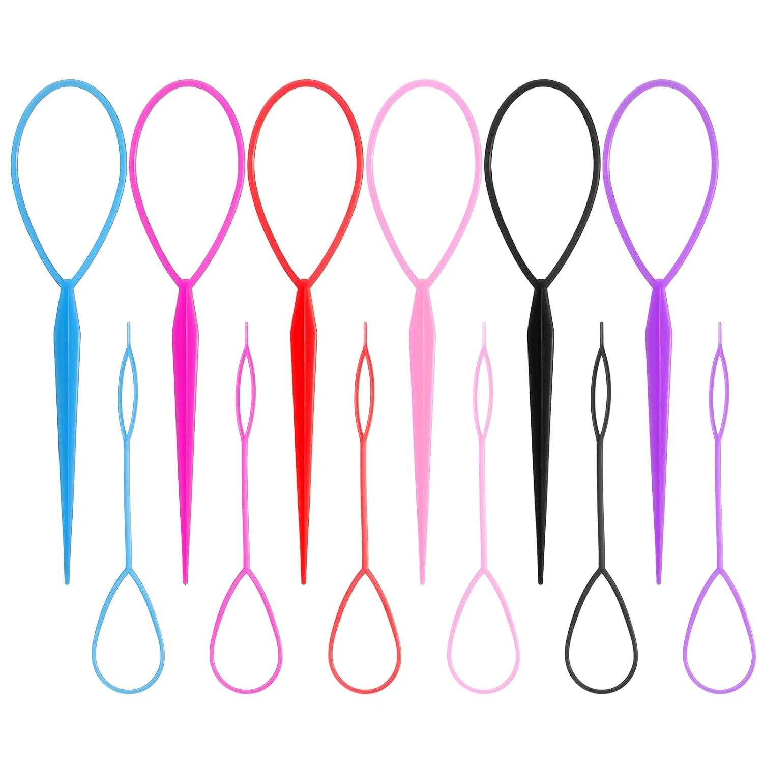Набор из 24 инструментов для плетения волос Hair Tail Twister Bremorou