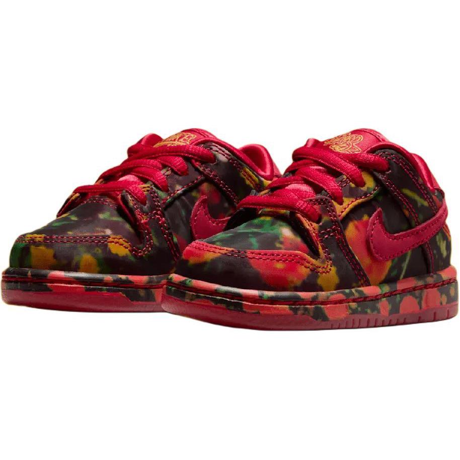 Nike Кроссовки The Wizard Of Oz x SB Slip Resistant Abrasion Resistant Low top для малышей красные черные — фото 4