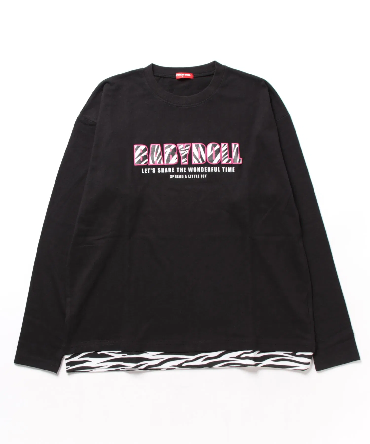 Детская футболка BABYDOLL с принтом животного — фото 2