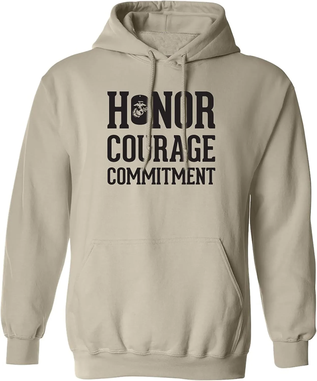 

Толстовка с капюшоном Zerogravitee Honor Courage Commitment