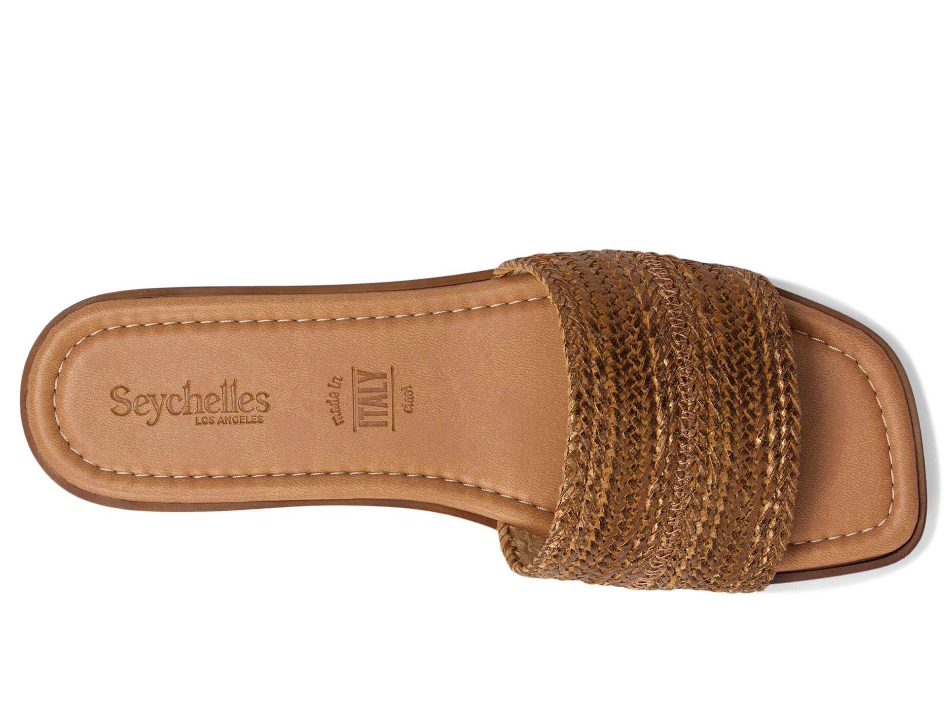 Сандалии Seychelles Palms Perfection Metallic Sandal, цвет Bronze Polyurethane — фото 2