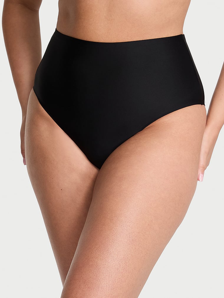 

Роскошные облегающие трусики с высокой посадкой Body By Victoria, черный