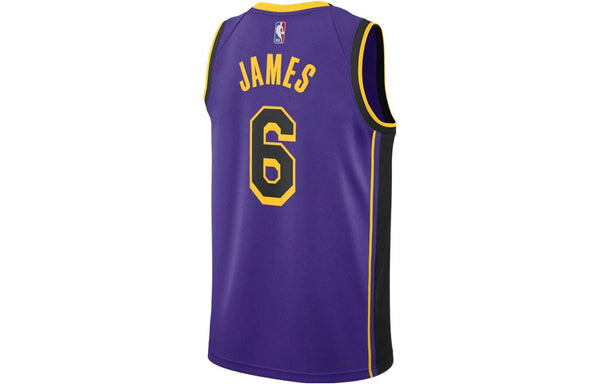 Майка Nike Dri-FIT NBA Los Angeles Lakers Lebron James Statement Edition 2022/23 Swingman Jersey — фото 2