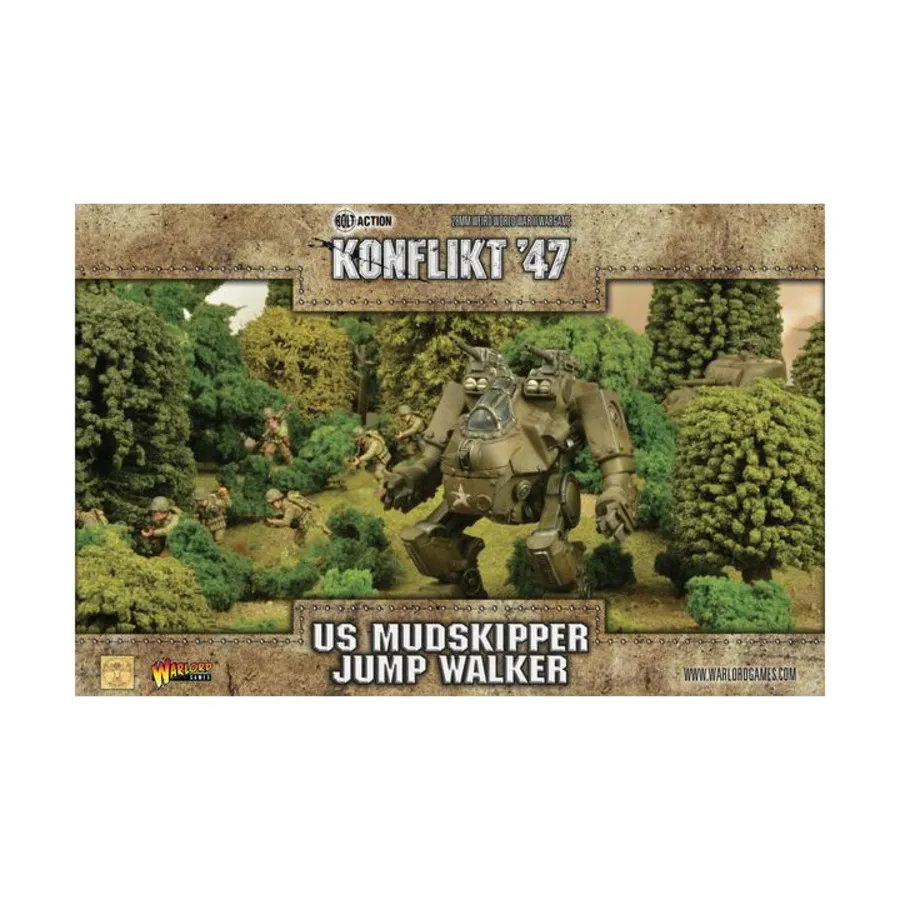 

Прыгун-прыгун илистого прыгуна, Konflikt '47 - US Army (28mm) (Warlord Games)