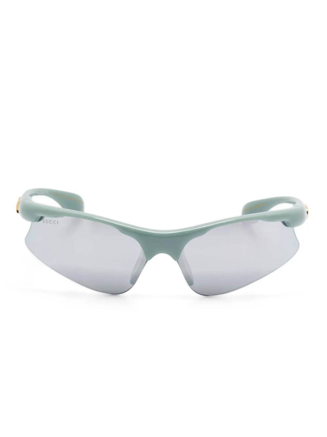 

Солнцезащитные очки Gucci Eyewear с логотипом и буквами, зеленый