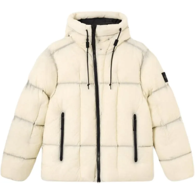 STONE ISLAND Куртка с капюшоном на синтепоне