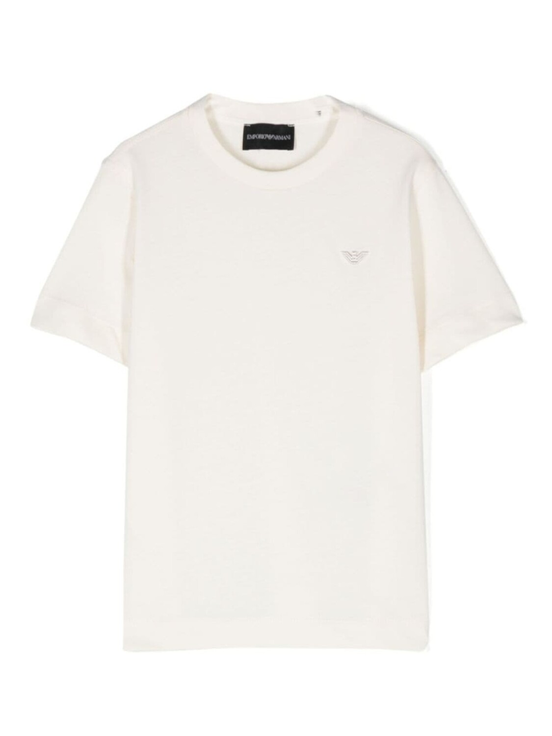 

Футболка с логотипом Eagle Emporio Armani Kids, бежевый