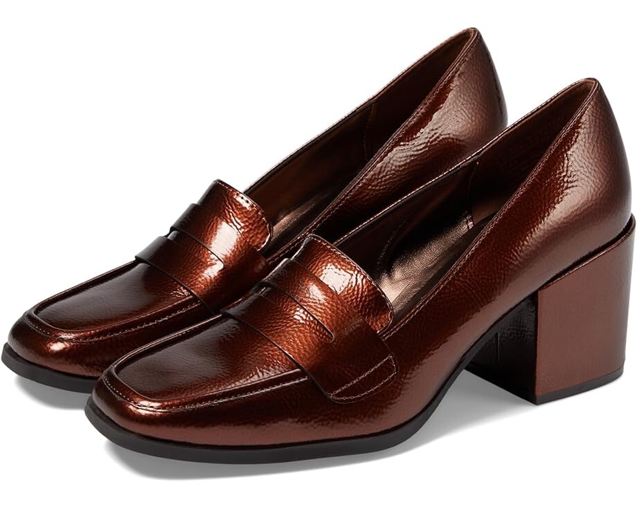 

Лоферы Kenneth Cole Reaction Elsa, цвет Brown Patent