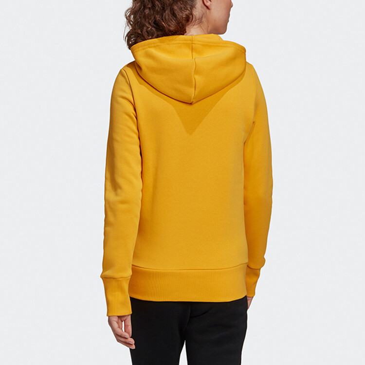 Толстовка женская желтая Adidas — фото 4