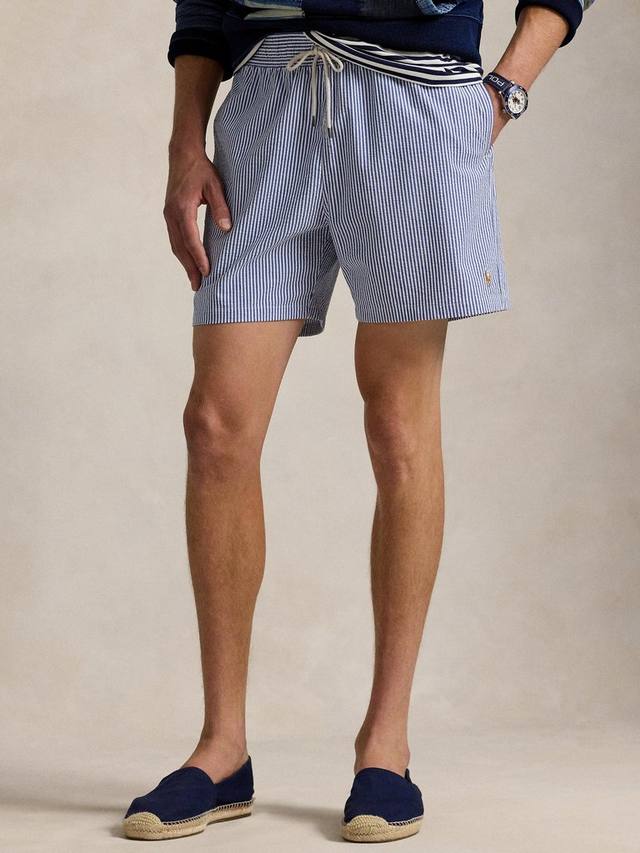 

Плавательные шорты polo traveller seersucker Ralph Lauren, цвет Cruise Royal