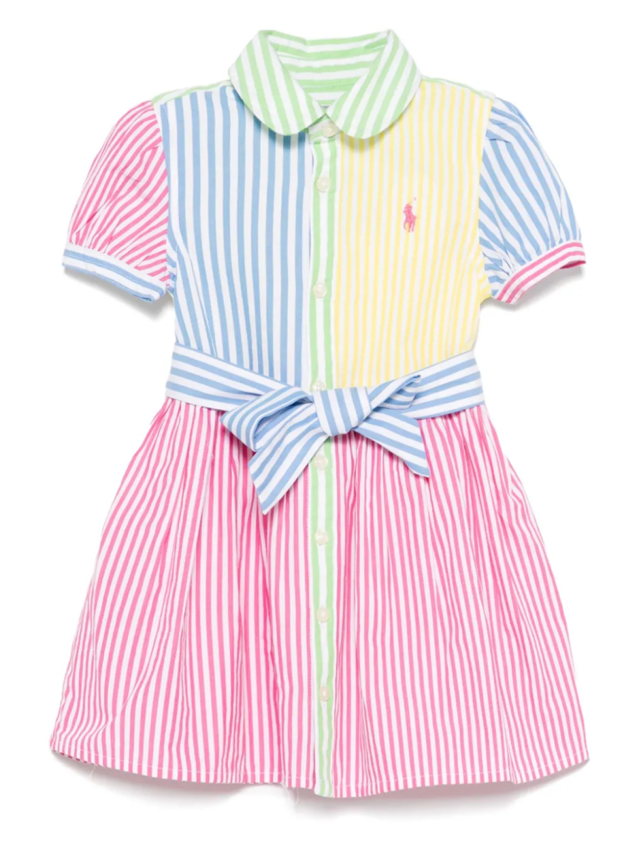

Полосатое платье POLO RALPH LAUREN KIDS, синий