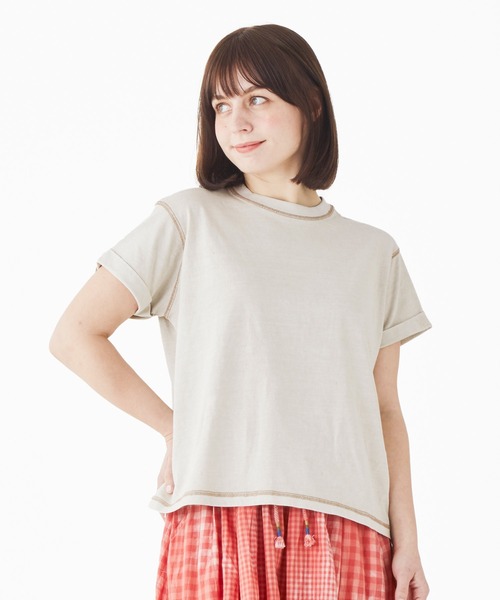 

Футболка с коротким рукавом, Pigment KRIFF MAYER, светло-серый