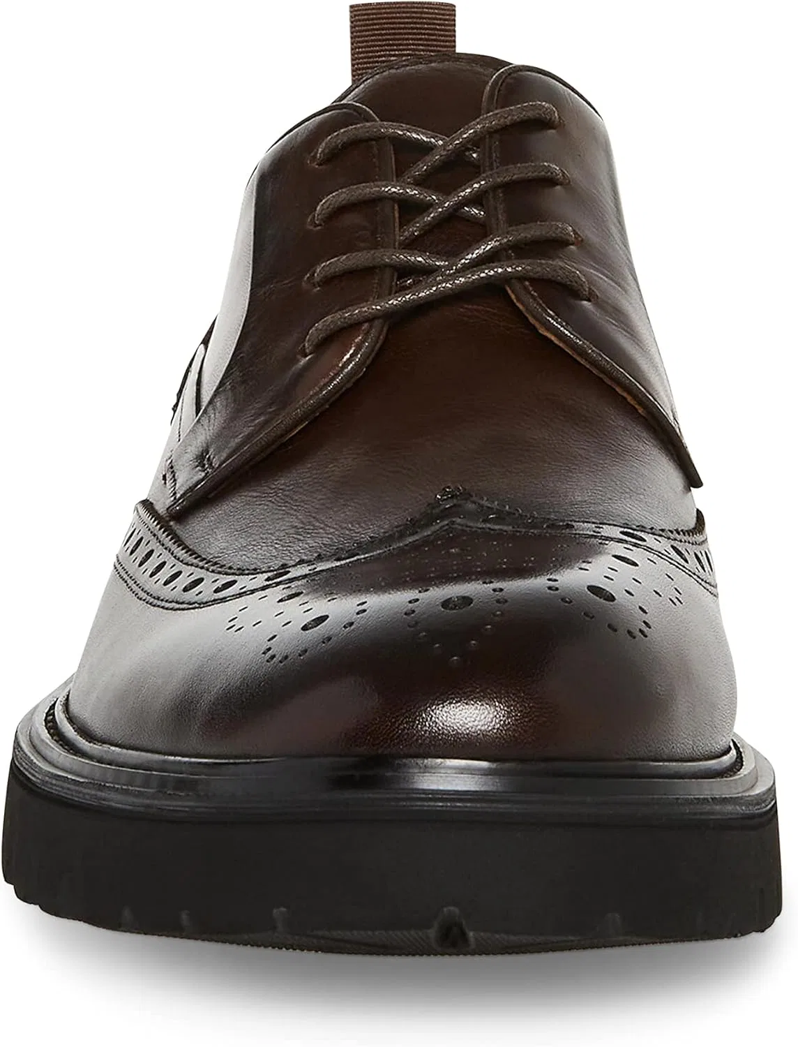 Мужские туфли Steve Madden Emeri Oxford, Brown Leather — фото 2
