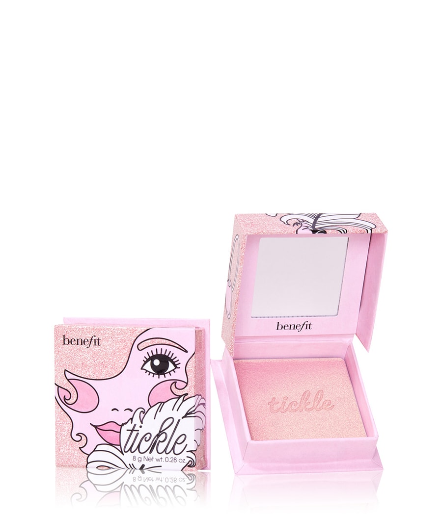 

Хайлайтер Benefit Cosmetics Tickle Powder Highlighter, Rosa Mit Goldschimmer, 8g
