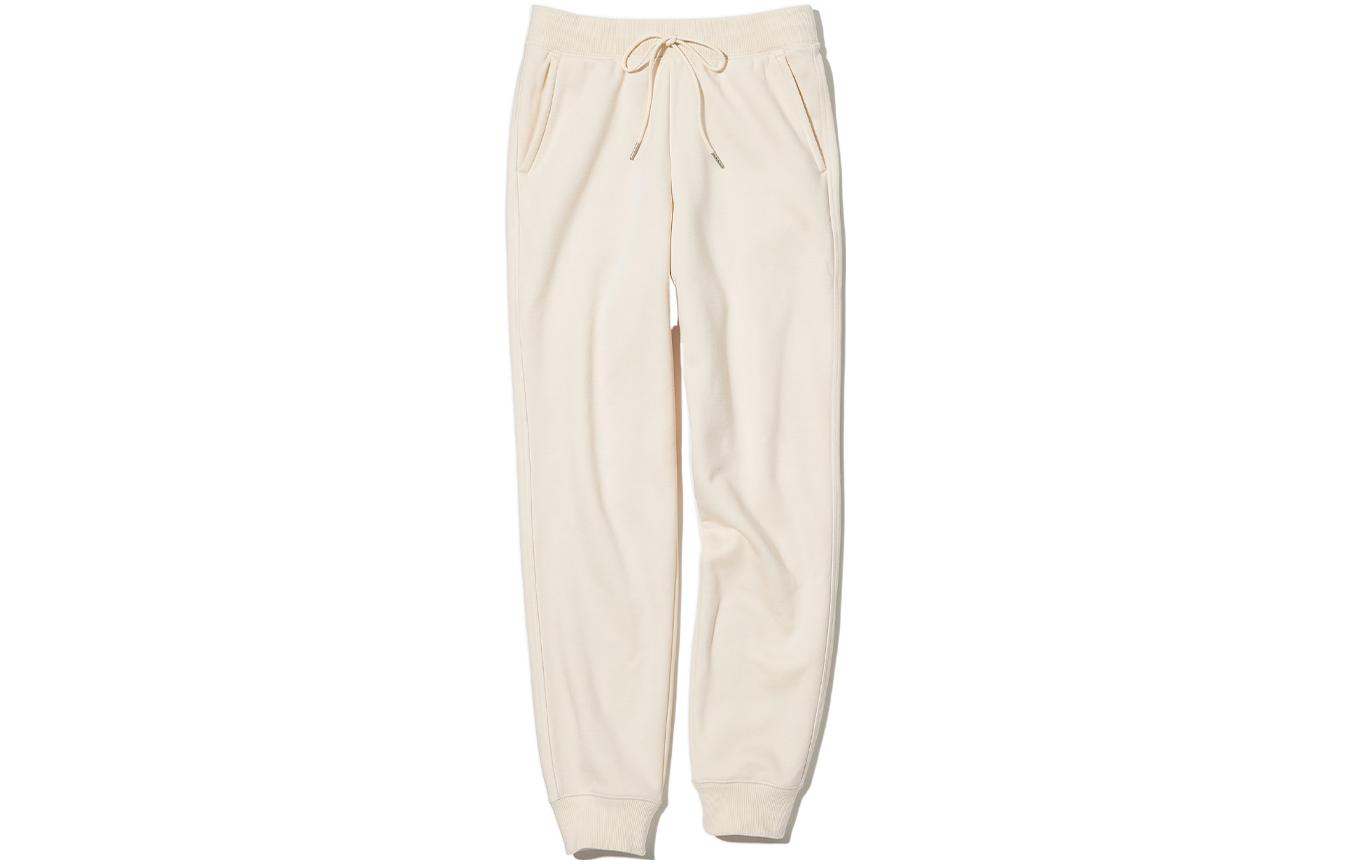 

UNIQLO Трикотажные спортивные брюки женские белые