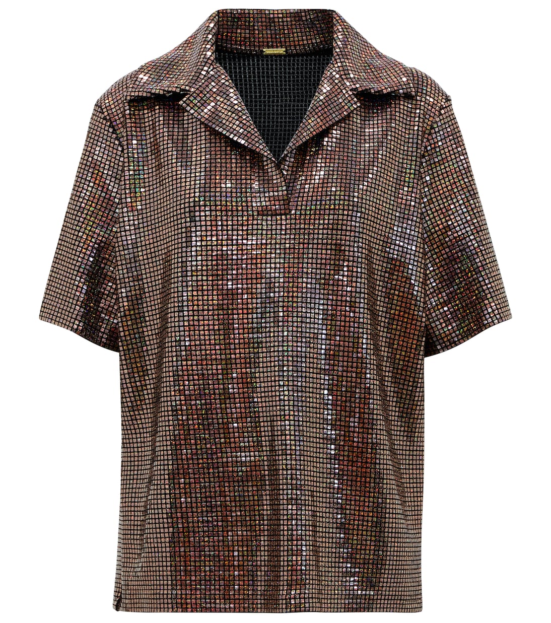 

Переливающийся на солнце топ Dodo Bar Or, бронзовый