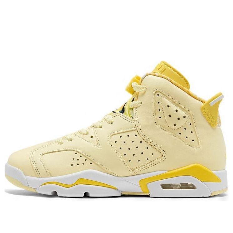 

Кроссовки (GS) Air Jordan 6 Retro 'Citron Tint', желтый