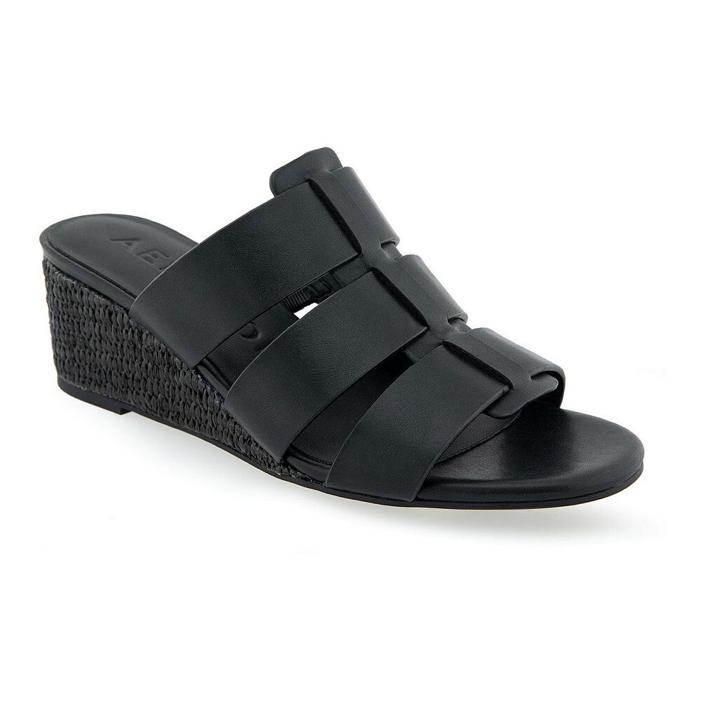 

Женские босоножки на танкетке Aerosoles Wilma, цвет Black Combo