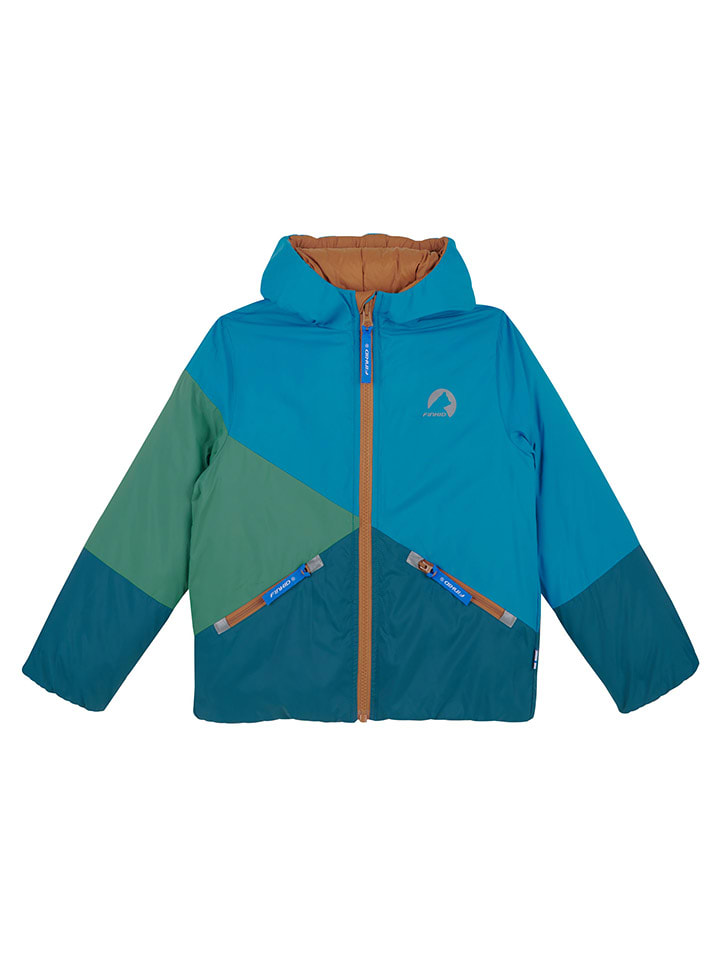 

Зимняя куртка "Сиркус" синего цвета finkid