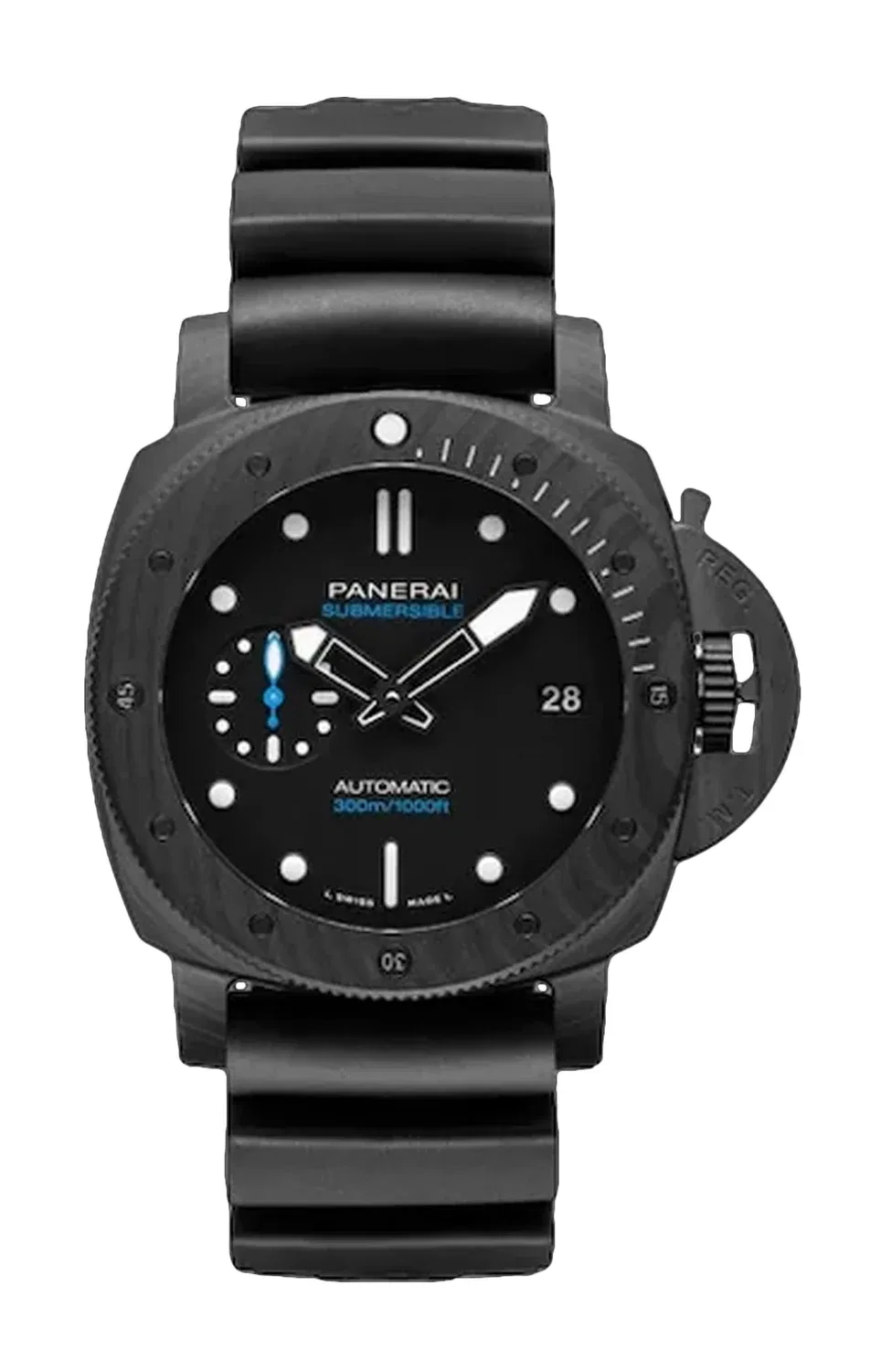 SUBMERSIBLE CARBOTECH 42 ММ - ДВОЙНОЙ РЕМЕШОК - PAM01592 PANERAI, золотой