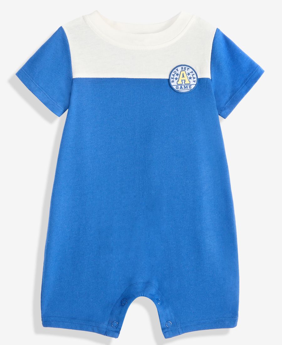 

Детский спортивный комбинезон для мальчиков с нашивками First Impressions, Galaxy Blue