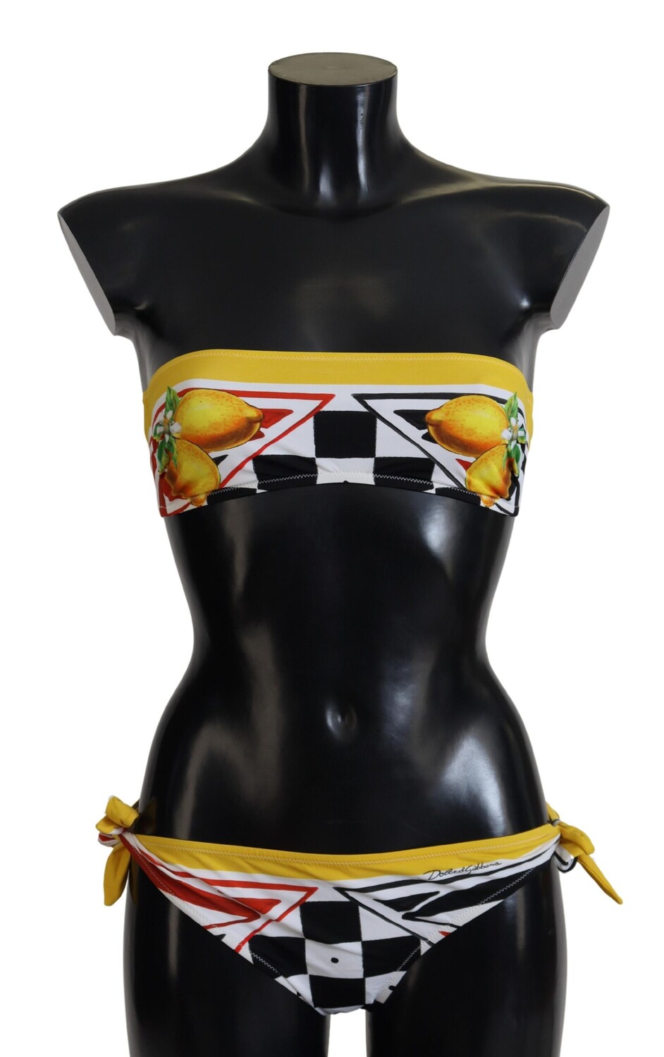 

Многоцветный Carretto Lemon 2 шт. купальник бикини верх низ Dolce & Gabbana