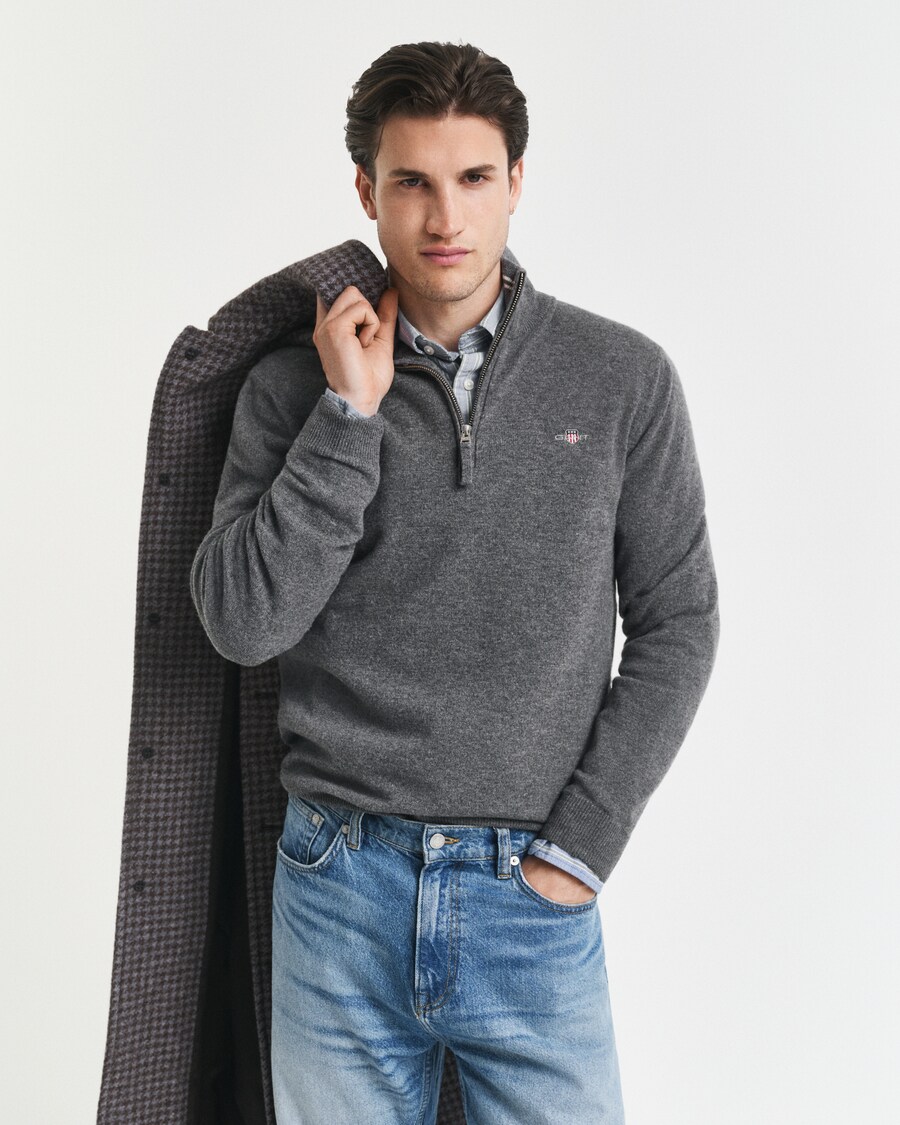 

Свитер GANT, mottled grey