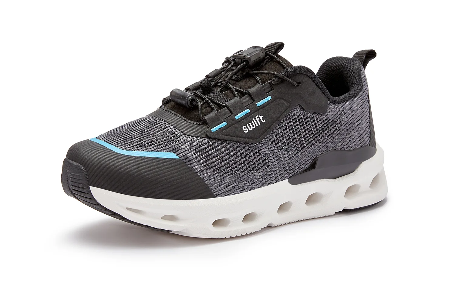 Кроссовки для бега Rebound Support Low top Kids' SWIFT, Black Agate